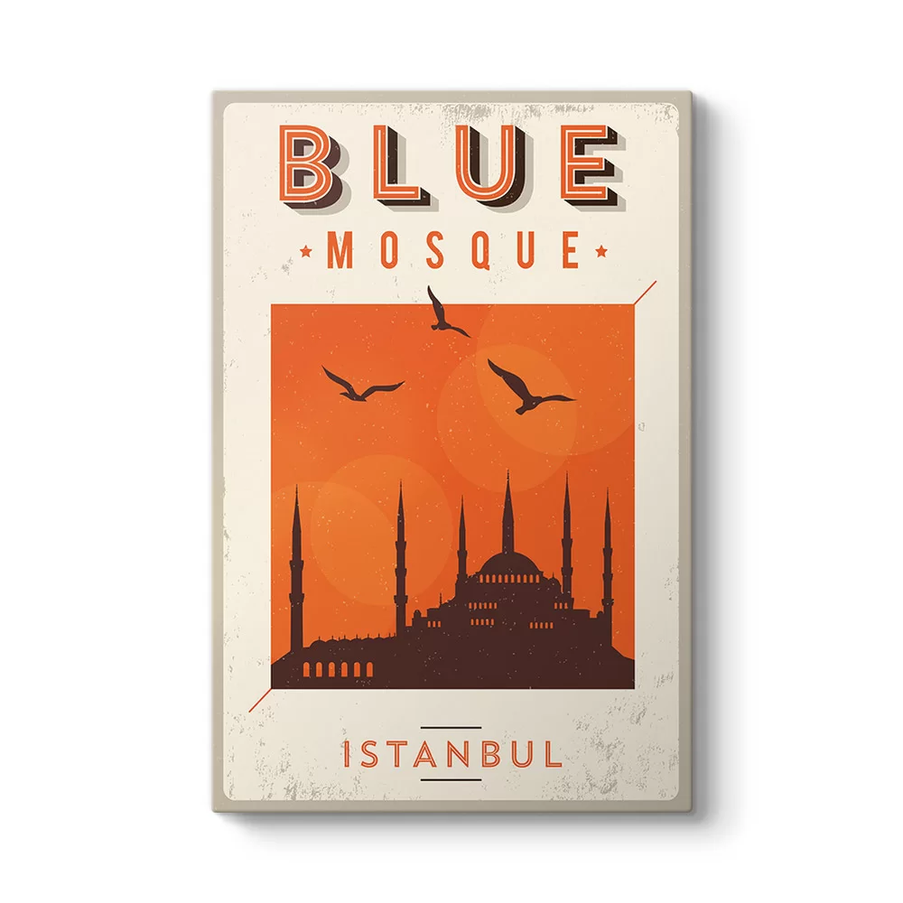 Blue Mosque Tablo - Model 2